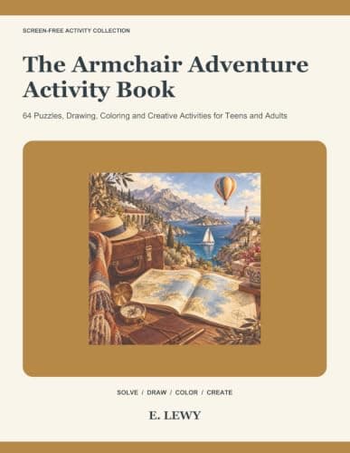 The Armchair Adventure Activity Book book cover