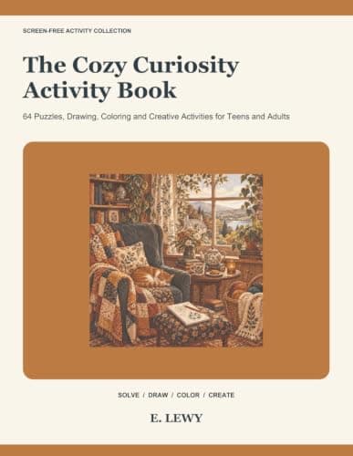 The Cozy Curiosity Activity Book book cover