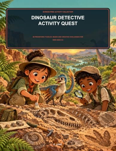 Dinosaur Detective Activity Quest book cover