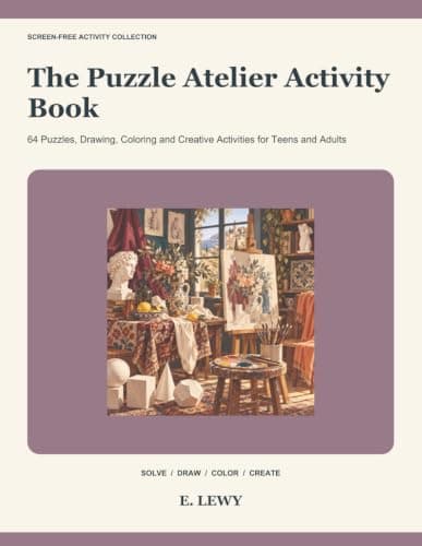 The Puzzle Atelier Activity Book book cover