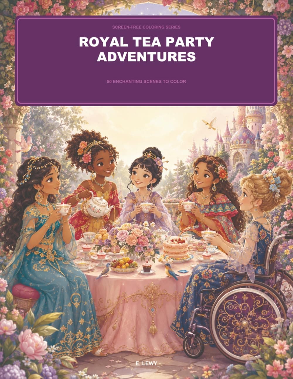 Royal Tea Party Adventures book cover