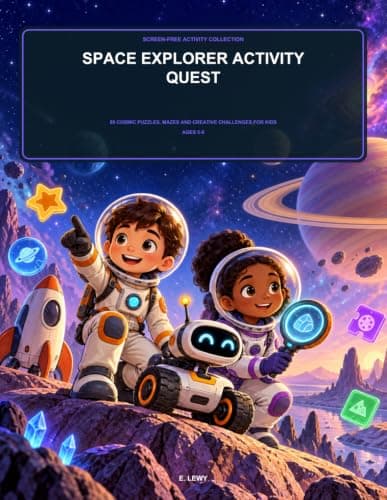 Space Explorer Activity Quest book cover